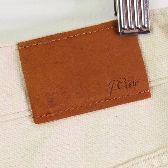 J. Crew Slouchy Boyfriend Jean in Ecru Size 24 - Picture 5 of 9